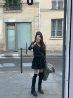 [Premium] OUNCE Luette Raccoon Cashmere V Knit - Image 9