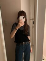 [Premium] OUNCE Ribbon Ruffle Sleeveless Knit - Image 8