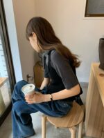 [Premium] OUNCE Ribbon Ruffle Sleeveless Knit - Image 15