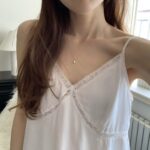 [Premium] OUNCE Rosé Lace Blouse