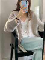 [Premium] OUNCE Rosé Lace Blouse - Image 5