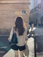 [Premium] OUNCE V Shirring Blouse - Image 8