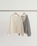 [Premium] OUNCE Wool V-Neck Sweatshirt - Image 7