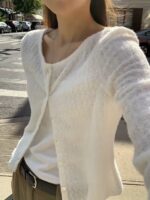 [Premium] OUNCE Fluffy Cardigan - Image 12