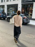 [Premium] OUNCE Blanc Mohair Round Knit - Image 11