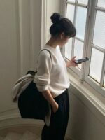 [Premium] OUNCE Cashmere Basic Knit - Image 5